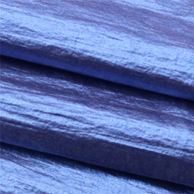 Hot foil low elastic nylon fabric  