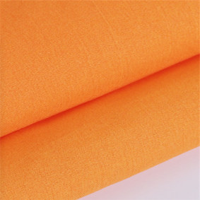 Heat changes polyester fabric